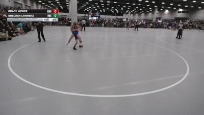 77 lbs Champ. Rd Of 32 - Brecken Lawrenz, Herington Wrestling Club vs Brady Weber, Iowa