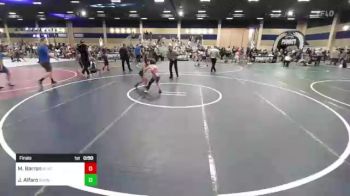 62 lbs Final - Madden Barron, Blackcat WC vs Joshua Alfaro, Sunnyside WC