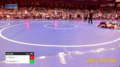 135 lbs Quarterfinal - Joaquin Chacon, Valiant Prep vs Walker Woodard, Minion Training Center