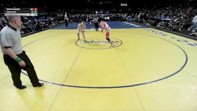 I-215 lbs 1st Place Match - Devin Downes, Plainedge vs Zach Filip, Minisink Valley