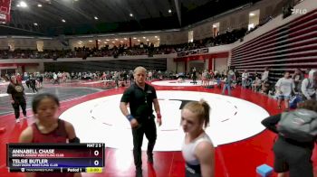 120 lbs Cons. Semi - Annabell Chase, Broken Arrow Wrestling Club vs Telsie Butler, Team Worx Wrestling Club