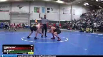 220 lbs Quarterfinals (8 Team) - Tel Kvanvig, Mullen vs Andrew Graf, Alma