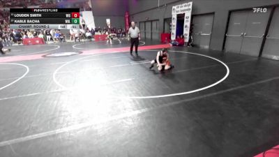 80 lbs Champ. Round 2 - Louden Smith, Wisconsin vs Kable Bacha, Wolfpack