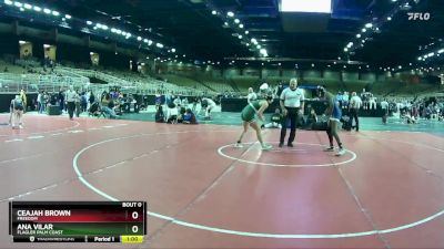 135 lbs Cons. Round 4 - Ana Vilar, Flagler Palm Coast vs Ceajah Brown, Freedom