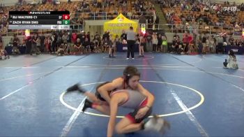 90 lbs Quarterfinal - Zach Ryan SW3, Prodigy vs Eli Walters C1, Pursuit