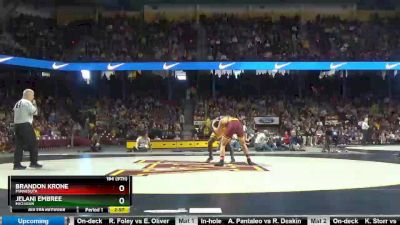 184 lbs Semifinal - Brandon Krone, Minnesota vs Jelani Embree, Michigan