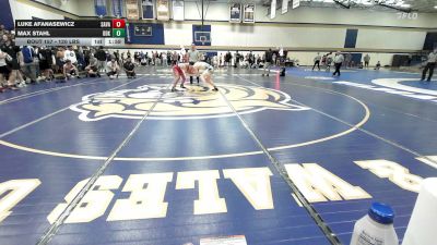 120 lbs Consi Of 16 #1 - Luke Afanasewicz, Savage Wrestling Academy vs Max Stahl, Ddk