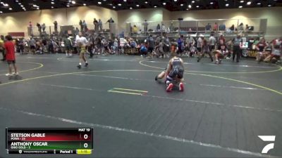 115 lbs Quarterfinals (8 Team) - Stetson Gable, POWA vs Anthony Oscar, Ohio Gold