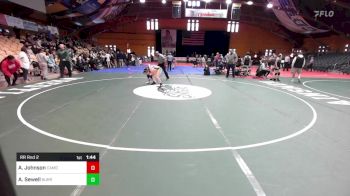120PURPLE lbs Rr Rnd 2 - Anzleigh Johnson, Camden vs Alyson Sewell, Burr & Burton