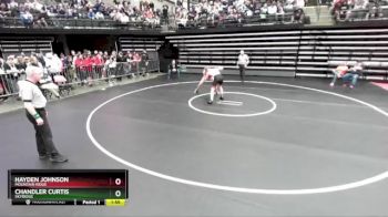 157 lbs Cons. Round 1 - Chandler Curtis, Skyridge vs Hayden Johnson, Mountain Ridge