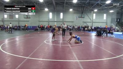 141 lbs Cons. Round 3 - Khalil Saldivar, Luther vs Omar Samayoa, Cornell College