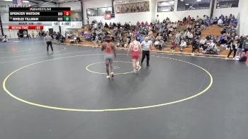 197 lbs Champ. Round 1 - Khelei Tillman, Heidelberg vs Spencer Watson, Wabash