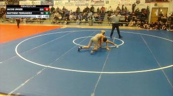 140 lbs Round 5 (6 Team) - Jacob Unger, Salpointe Catholic High School vs Matthew Fernandez, Parker High School