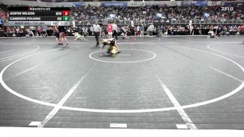 110 lbs Round Of 32 - Austin Wilson, Rhyno Academy Of Wrestling vs Cameron Polking, Ggb