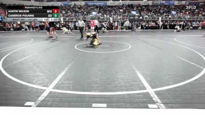 110 lbs Round Of 32 - Austin Wilson, Rhyno Academy Of Wrestling vs Cameron Polking, Ggb