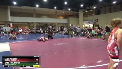 70 lbs Round 3 (6 Team) - Case Holbrook, Gulf Coast WC vs Luke Rogers, Alabama Hammers