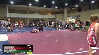 70 lbs Round 3 (6 Team) - Case Holbrook, Gulf Coast WC vs Luke Rogers, Alabama Hammers