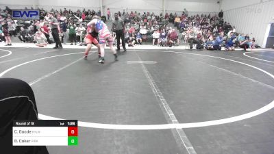 110-120 lbs Round Of 16 - Christian Goode, Roland Youth League Wrestling vs Brinklee Coker, Pirate Wrestling Club