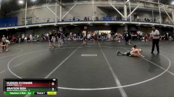 48 lbs Round 4 (6 Team) - Grayson Bish, Ragin Raisins Catawba vs Hudson O`Conner, Junior Terps
