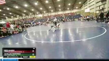 59 lbs Champ Round 1 (16 Team) - Reid Harris, Sanderson Wrestling Academy vs ACHILLES MARTINEZ, West Coast Riders