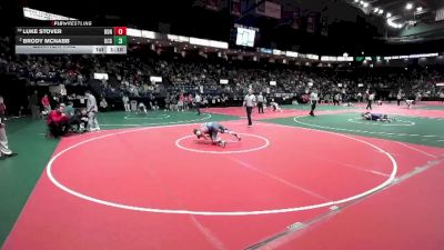 108 lbs Quarterfinal - Luke Stover, DONA vs Brody McNabb, OCGA