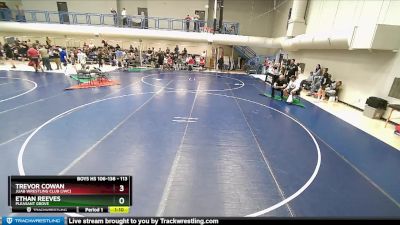 113 lbs Semifinal - Ethan Reeves, Pleasant Grove vs Trevor Cowan, Juab Wrestling Club (JWC)