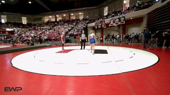 135 lbs Quarterfinal - Ainsley Corder, Barnsdall Lady Panthers vs Lyla Lowrey, Oologah