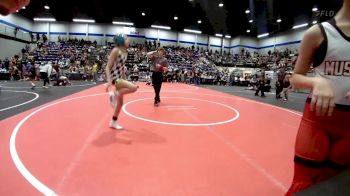 70 lbs Rr Rnd 2 - Mya Flying Out, Mustang Bronco Wrestling Club vs Myka Stitt, Standfast