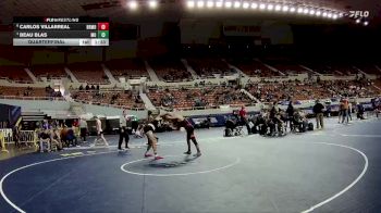 138-D2 Quarterfinal - Beau Blas, Mountain View (Marana) High School vs Carlos Villarreal, Bradshaw Mountain
