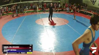 126 lbs Quarterfinal - Diesel Del Rosario, Hawaii vs Robert Ortega, Nevada