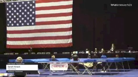 Sarah Hirsch - Individual Trampoline, High Energy - 2021 USA Gymnastics Championships