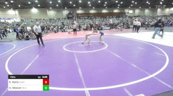 73 lbs Consi Of 8 #1 - Kai Reilly, Damonte Mustangs WC vs Hudson Weaver, Relentless