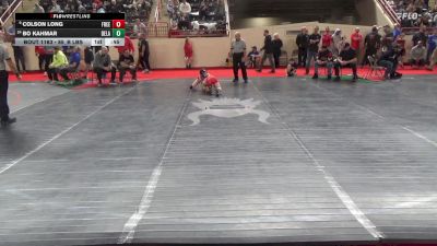 85_B lbs Round Of 32 - Colson Long, Freedom vs Bo Kahmar, Delaware Valley