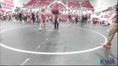 70 lbs Rr Rnd 1 - Ryker Bryiant, Rough Riders vs Pike Sisco, Redskins Wrestling Club