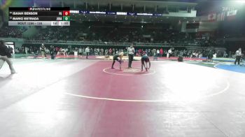 126 lbs Cons. Round 1 - Isaiah Benson, Pleasant Grove vs Mario Estrada, Johansen