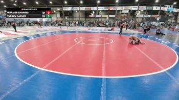 110 lbs Cons. Semi - William Manning, Huntley Project (Worden) vs Tarren Sarver, Touch Of Gold