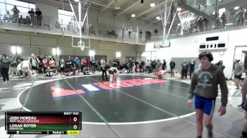 190 lbs Cons. Round 2 - Logan Royer, Hermiston vs Josh Moreau, West Valley (Spokane)