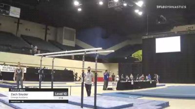 Zach Snyder - Parallel Bars, Emerge Academy - 2021 USA Gymnastics Development Program National Championships