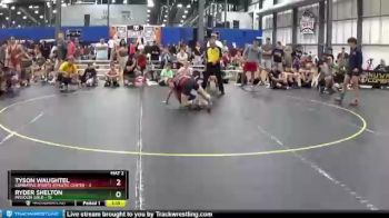 120 lbs Quarterfinals (8 Team) - Tyson Waughtel, Combative Sports Athletic Center vs Ryder Shelton, Missouri Gold