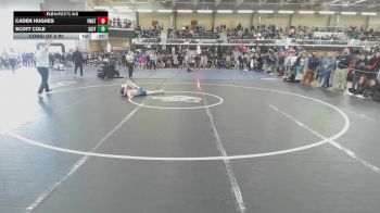 106 lbs Consi Of 8 #2 - Caden Hughes, Ponaganset vs Scott Cole, Scituate-RI