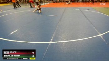 90 lbs Cons. Round 3 - Kiptyn Thompson, Fosston-Bagley Brawlers vs Peter Schutz, Wayzata