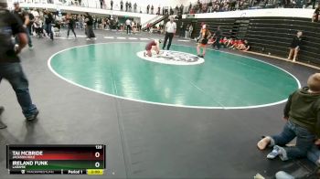 120 lbs Quarterfinal - Tai McBride, Jackson Hole vs Ireland Funk, Laramie