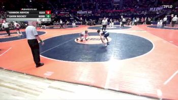 2A 120 lbs Cons. Semi - Kannon Judycki, Elmhurst (IC Catholic) vs Gavin Rockey, Wauconda