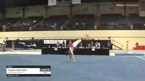 Hudson Schneider - Floor, Gymnastics World Inc. - 2021 USA Gymnastics Development Program National Championships