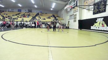 140 lbs Rr Rnd 3 - Kiyah Edwards, Tahlequah Girls HS vs Alexis Dubowsky, Bentonville Girls