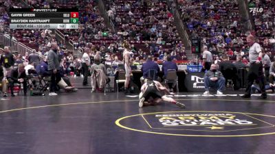 133 lbs 5th Place - Gavin Green, Delone Catholic vs Brayden Hartranft, Berks Catholic