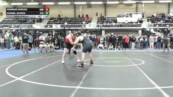 285 lbs Semifinal - Hadrian Duncan, Narragansett vs Jhadiel Acosta, Central
