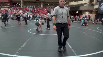 100 lbs Champ. Round 1 - Sebastian Berumen, CYWC vs Braxton Burt, Lawrence Elite