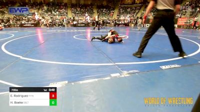 70 lbs Consi Of 16 #2 - Elijah Rodriguez, Fitness Fight Factory Wrestling Club vs Holden Boeke, Sebolt Wrestling Academy