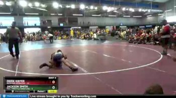 75 lbs Round 1 (8 Team) - Derik Kiefer, Backyard Brawlers vs Jackson Smith, Full Throttle Wrestling